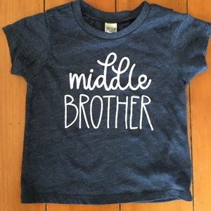 Middle brother shirt